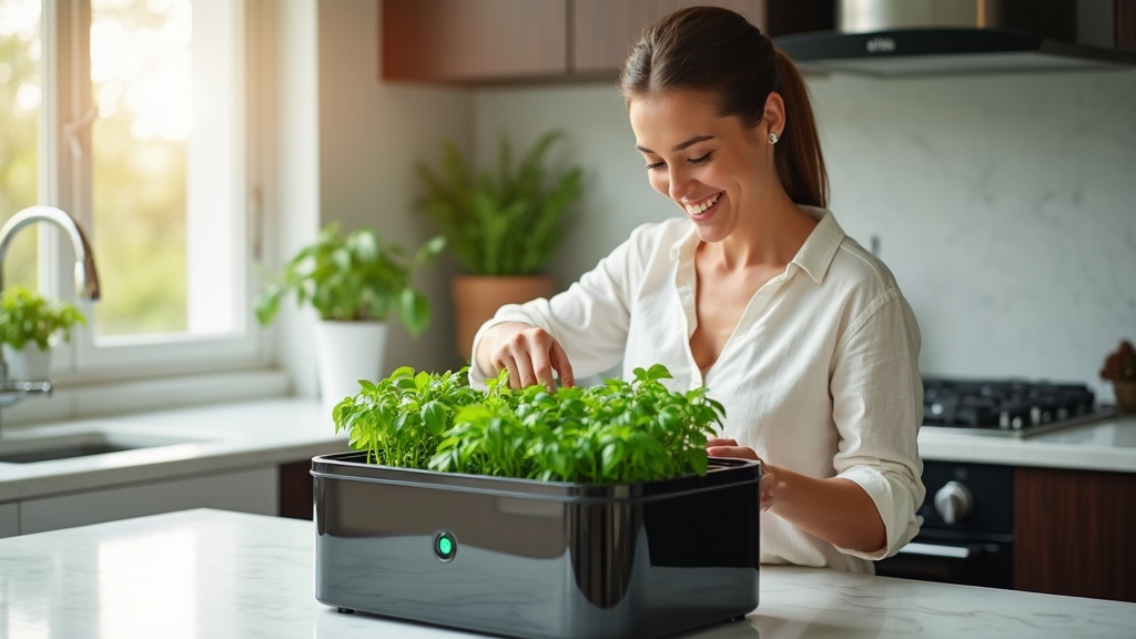 Self-Watering Indoor Herb Garden Kit Review